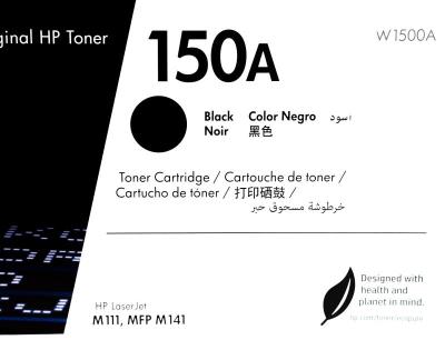 Toner Hp W1500a (150a) L.J. M111w Black 975 Pgs...